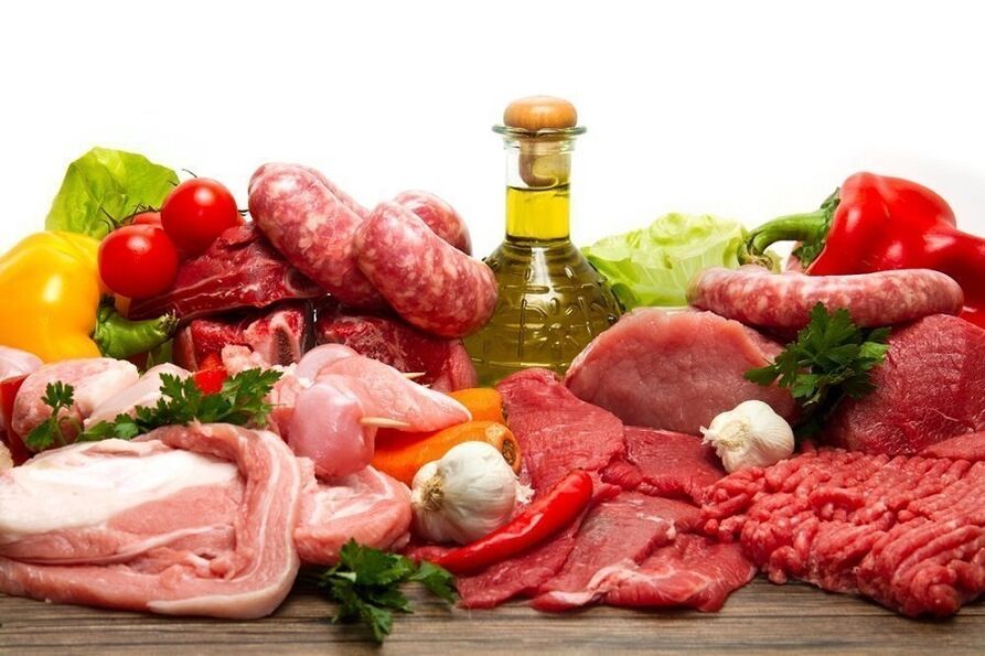 Viande et légumes pour perdre du poids par groupe sanguin