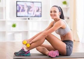 Faites de l'exercice à la maison pour perdre du poids